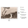 thumbnail image 2 of Hula 'auana (Modern Style) Hawaiian Dancer - Vintage Sepia Toned Photograph by Alan Houghton c.1960s - Master Art Print 10in x 14in, 2 of 4