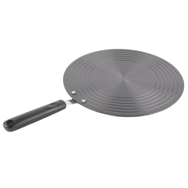 Ensemble de Cuisson à Plaque à Conduction Thermique en Acier Inoxydable Plaque d'Adaptation à Induction en Acier Inoxydable Poignée en Métal Plaque d'Adaptation à Induction Diffuseur de Chaleur à Gaz Plateau de Décongélation