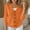 Orange, variant on HUAXUN-Fall Winter Button Down Cardigan, Casual Comfortable Commute Solid Color Top, Loose Fit Knit Sweater Cardigan for Women(Black,L)