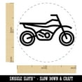 thumbnail image 2 of Dirt Bike Off-road Motorcycle Vehicle Self-Inking Rubber Stamp Ink Stamper - Lime Green Ink - Medium 1 Inch, 2 of 7