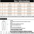 thumbnail image 3 of Wozhidaoke Women'S Pants Women's Autumn/Winter Solid Color Casual Straight Mid Waist Cotton Pants Womens Trousers Slacks for Women, Grey +XS, 3 of 4