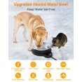 thumbnail image 2 of Recipiente de agua caliente BEMOKURI para perro y gato con 3 ajustes de temperatura, 2 of 7