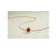 thumbnail image 3 of Collar Xtellar dorado De Chapado Oro 18k Para Mujer Con Rubí, 3 of 4