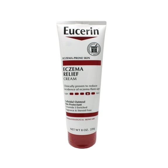 Eucerin Eczema Relief Body Cream for Dry Skin Unscented - 8oz