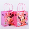 thumbnail image 2 of Disney Minnie Mouse Kids Party Bags, Plastic, 7" x 6"x 3", 12 Count, 2 of 6