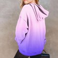 thumbnail image 4 of TOWED22 Sweatshirts for Teen Girls Trendy Long Sleeve Gradient Oversized Hoodie with Kangaroo Pocket Pullover Clothes,Purple,6-7 Y, 4 of 6