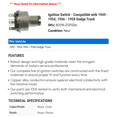 thumbnail image 2 of Ignition Switch - Compatible with 1949 - 1954, 1956 - 1958 Dodge Truck 1950 1951 1952 1953 1957, 2 of 2