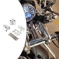 thumbnail image 3 of Adaptador de montaje en altura para elevador de manillar de motocicleta compatible con BMW R 18 cromo, 3 of 9