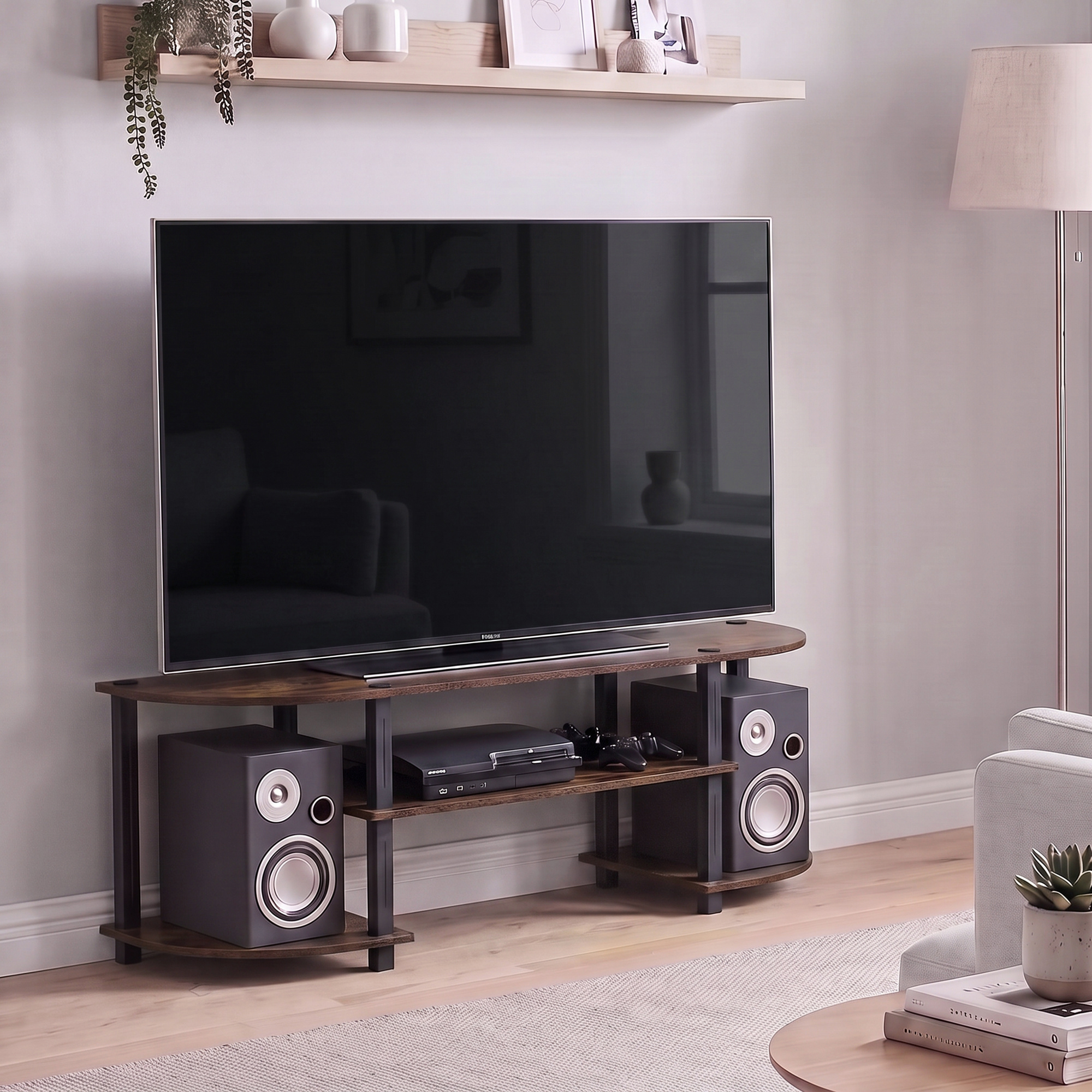 Furinno 11058 Turn-S-Tube Wide TV Entertainment Center photo 8