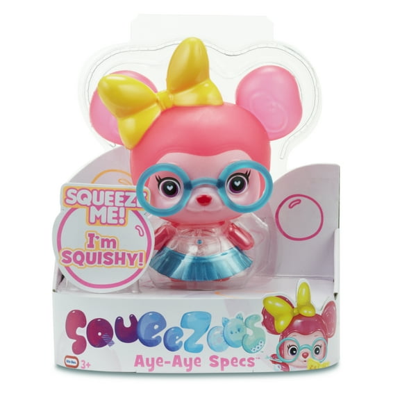 Squeezoos Single Small Character- Mouse (Aye-Aye Specs)