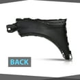 thumbnail image 3 of CROSSDESIGN Front Right Fender Fit For 2012-18 Land Rover Range Rover Evoque LR027589 LR066922, 3 of 10