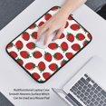 thumbnail image 6 of Bingfone Hand Drawn Strawberry Laptop Sleeve Case 13 inch , 360° Protective Computer Carrying Bag, 6 of 8