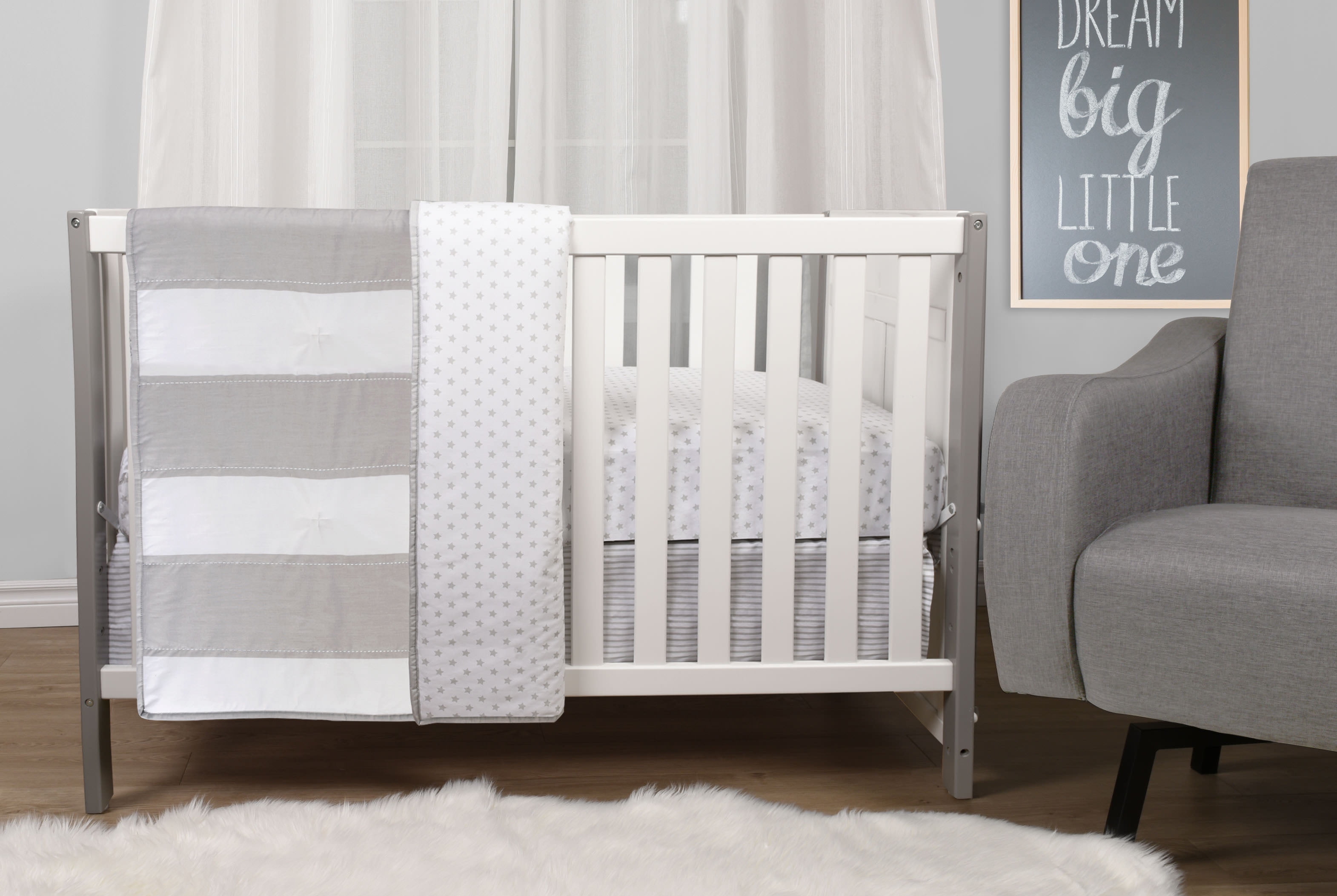 George cot top bed sheets