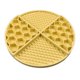 thumbnail image 1 of Methold Alfombrilla de alimentación Almohadilla Licky Ralentización Comer Multicolor Lavable Resistencia al desgaste Estable Anti-golpe Práctico Suministros para perros Amarillo Methold PT005058-05, 1 of 6