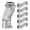 3/4'', variant on 6Pcs Offset Connectors Conduit Fittings Zincs Alloy Conduit Screw Connector for Electrical Junctions Box