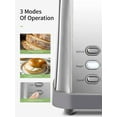 thumbnail image 6 of Yabano Toaster 4 Slice, Extra Wide Slots, Stainless Steel with High Lift Lever, 6 of 9