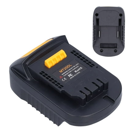 

Gupbes Battery Conversion Tool Battery Dock Adapter Battery Adapter Dock Power Mount Connector ABS Shell Batteries Conversion Tool MT20DL