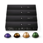 Nespresso Capsules Vertuo, Medium and Dark Roast Coffee, Variety Pack, Melozio, Stormio, Altissio, Double Espresso Chiaro, 40-Count Coffee & Espresso Pods, Brews 7.77 oz, 2.7 oz, and 1.35 oz