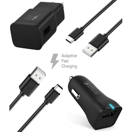 Samsung Galaxy S8 Edge Charger Adaptive Fast Type C Samsung Galaxy S8 Edge Charger Adaptive Fast Type C Cable Wall Car
