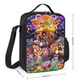 thumbnail image 2 of Kirby Lunch Bag, Insulated Lunch Box Large Capacity Reusable Insulated Cooler Lunch Totes Bag for Work Office School Camping Travel Picnic, 2 of 7