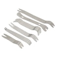 thumbnail image 4 of Powkky 6pcs Car Trim Removal Tool Kit Stainless Steel Solid Rustproof Universal Clip Pry Tools for Door Window Audio, 4 of 10