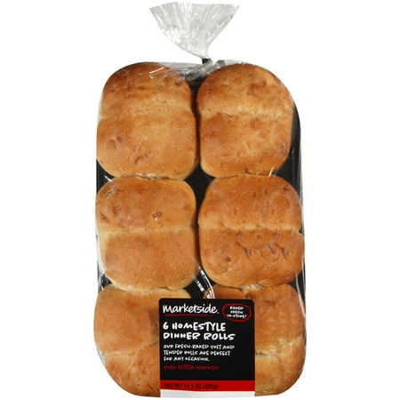 Marketside Homestyle Dinner Rolls, 6 ct, 14.3 oz