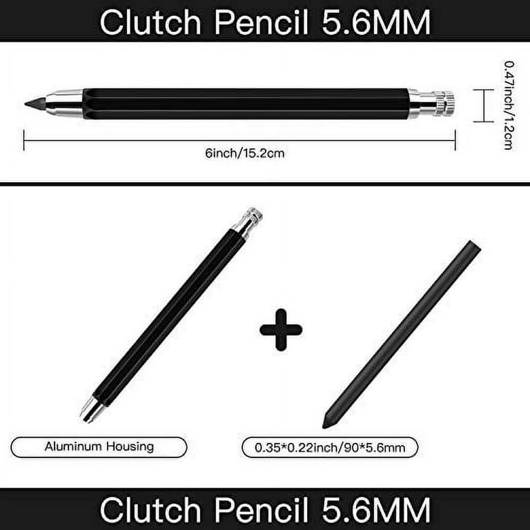  Xirrhur Charcoal Pencil Sharpener Clip-On Artist Lead