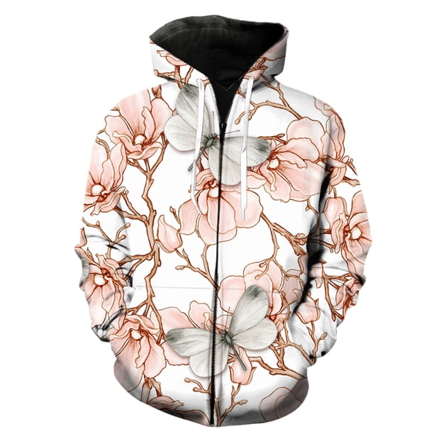 Sudadera con capucha y cremallera para hombre, diseño de copos de nieve de invierno, moda 2024, gran oferta, chaquetas de gran tamaño con capucha, informal, estampado 3D, ropa de calle unisex
