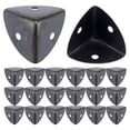thumbnail image 1 of T Tulead 1.2"x1.2"x1.2"" Protector de borde de estante de metal Caja Protectores de esquina Protectores de esquina de ángulo decorativo 20PCS con tornillos de montaje, 1 of 4