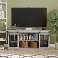 thumbnail image 3 of Furmax Durable Television Stands, Gray, 57.87" x 27.95" x 15.55", 3 of 7