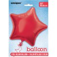 thumbnail image 2 of Foil Balloon, Star, 20 in, Red, 1ct, 2 of 2