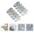 thumbnail image 2 of 5Pairs Breathable Mesh Baby Socks Boys Summer Cotton Socks Chic Non-skid Socks, 2 of 4