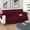 Red_Free Size, variant on YOHAVEN Reversible Couch Cover Water Resistant Sofa Slipcover Furniture Protector with Foam Sticks Elastic Straps Pet Friendly Sofa Covers for Dogs Cats Living Room