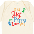 thumbnail image 4 of Inktastic My Gigi and Poppy Love Me Boys or Girls Long Sleeve Baby Bodysuit, 4 of 5