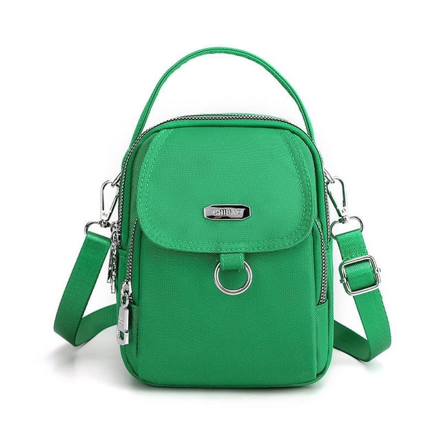 Xihbxyly Bolso Bandolera Multicompartimento, Diseño Ligero de Nailon, Correas de Hombro Desmontables, Elegante Bolso Cruzado y de Hombro, Versátil para Viajes y Uso Diario, Gran Capacidad, Diseño Uni