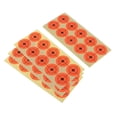 thumbnail image 2 of 1250 Piezas 1,6 `` de Objetivos de Tiro con Salpicaduras de Varios Tamaños, Objetivos Adhesivo Reactivo para Entrenamiento de Práct shamjiam Disparos en blanco con objetivos de papel, 2 of 9