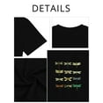 thumbnail image 6 of XCHQRTI Women's Dragonfly Tee Shirts Plus Size Graphic Tshirts Flower Oversized Tops with Dragonflies Short Sleeve, 6 of 6