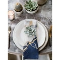 thumbnail image 3 of Cloth Napkins 1 Piece - 20x20 Inches, Marble Navy Blue Washable Reusable Table Napkins, Abstract Gold White Brick Stone Motif Soft & Absortbent Dining Napkin for Party Wedding Hotel Restaurant, 3 of 8