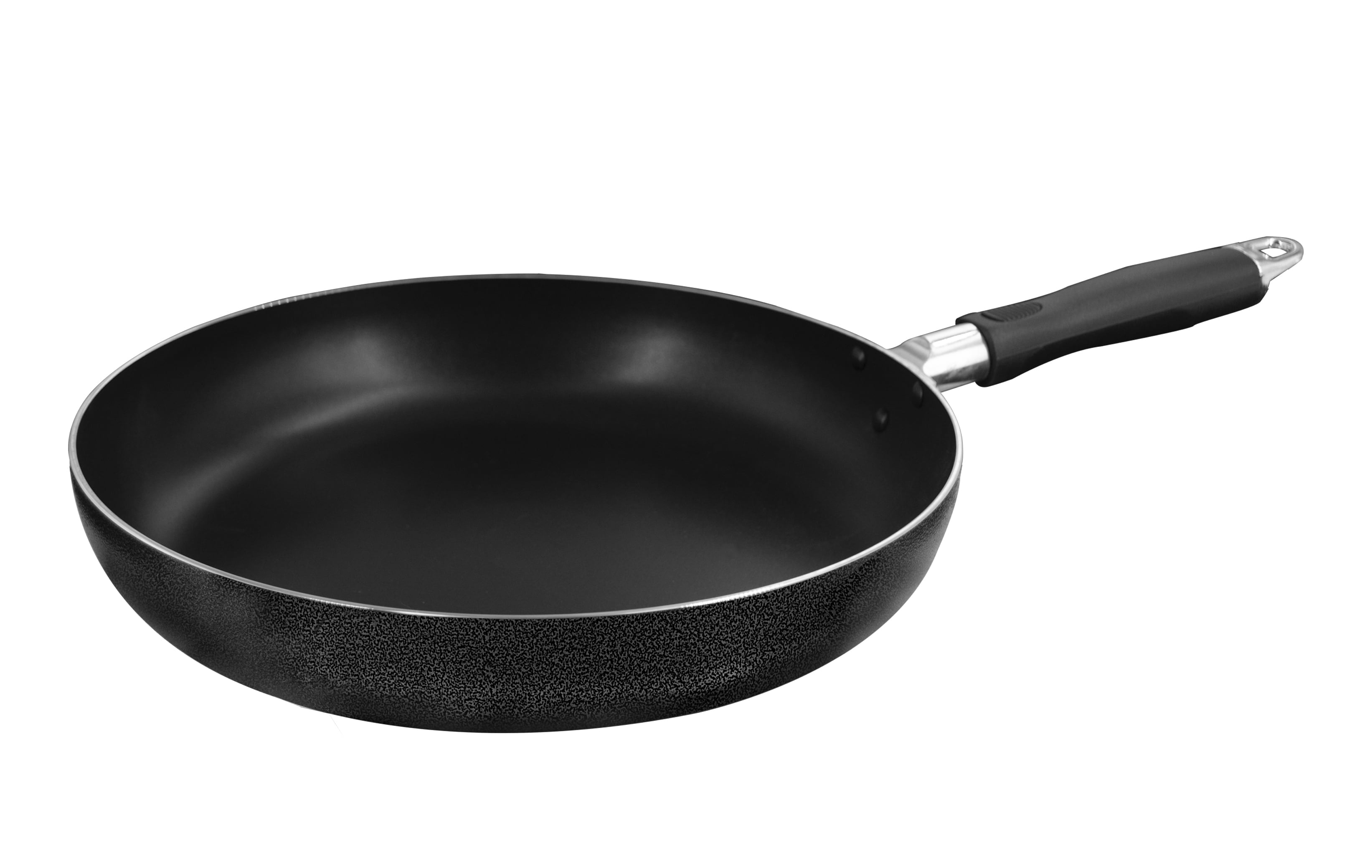 American Dream Home Goods 9.5-Inch Non-Stick Pan, PFOA-Free Aluminum Frying Pan with Stay-Cool Handle, Black