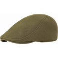 thumbnail image 4 of CoCopeaunts Cotton Newsboy Hats for Men Women Soft Beret Flat Cap Driver Retro Vintage Soft Casual Baker Newsboy Cap Cabbie Hat, 4 of 8