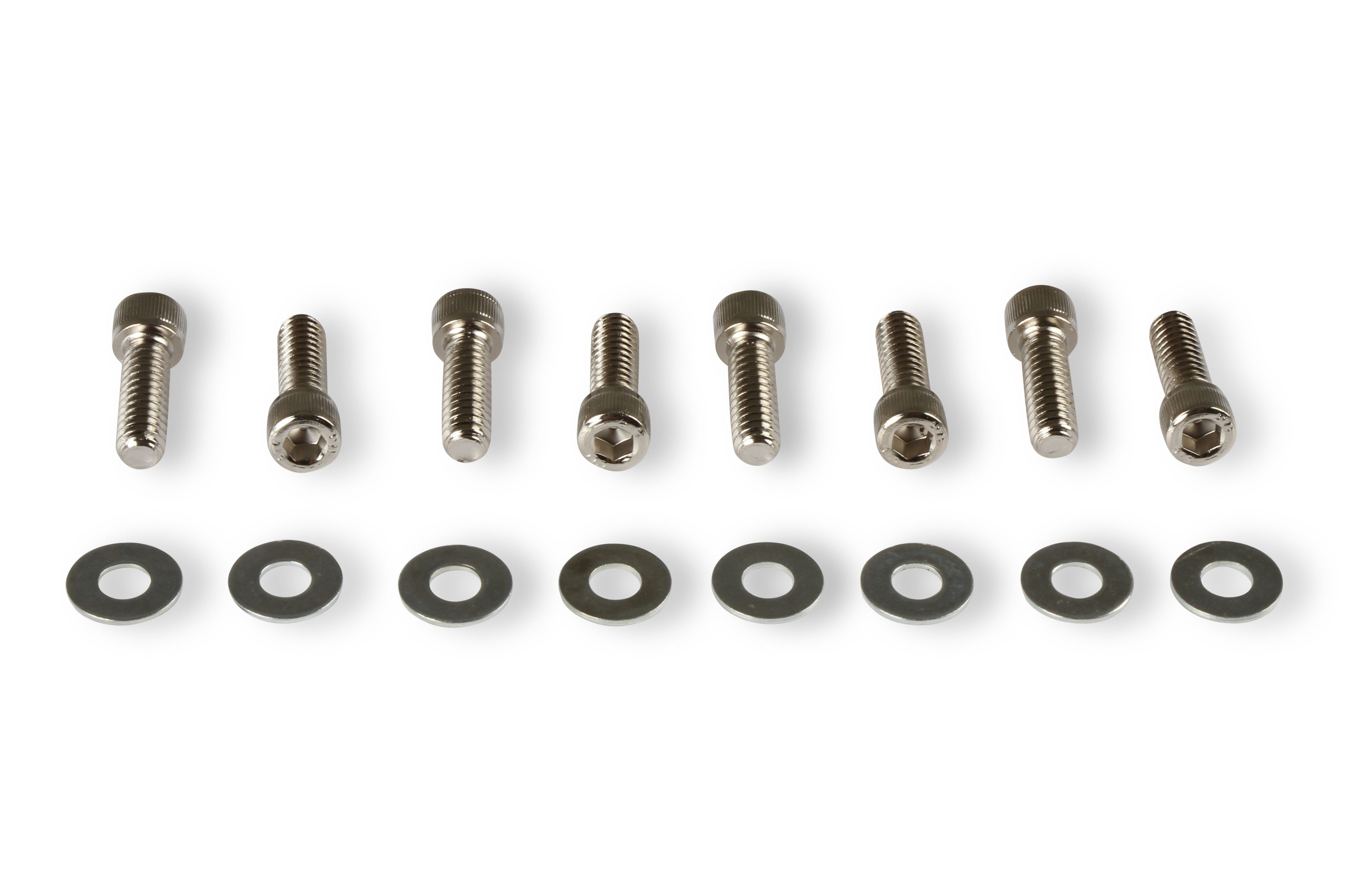 Holley 241-287 Holley GM Licensed Track Series Valve Cover; Fabricated Aluminum Valve Cover: Flat Top; Pair; Silver;
