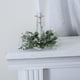 thumbnail image 5 of Vela de Aromaterapia con Plantas Verdes, de Pvc, con Forma de Corona de Flores Artificiales, Ideal para Decorar Mesas y Bodas, 25 Cm de Diámetro, Ideal para Regalar., 5 of 6