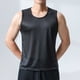 thumbnail image 2 of Mens Camisetas de Verano Suéter Color Sólido Cuello Redondo, Elástico Ajustado sin Marcas Al Aire Libre Camiseta, 2 of 5