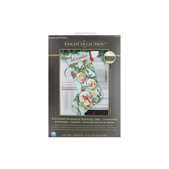 Dimensions Cross Stitch Kit Stocking Enchanted