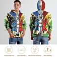 thumbnail image 6 of Power Rangers Unisex Sweatshirts Loose Pullover Sweater Hooded Hoodie 3D Printing Jacket Winter Fall Clothes S, 6 of 7