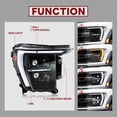thumbnail image 3 of Headlights for Ford F150 2021  2022  2023, 3 of 5