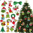 thumbnail image 3 of Decoración de fiesta de Navidad, colgante de dulces para árbol de Navidad, adornos de dulces de Noel, decoración de Feliz Navidad, Feliz Año Nuevo, 2024, 3 of 4