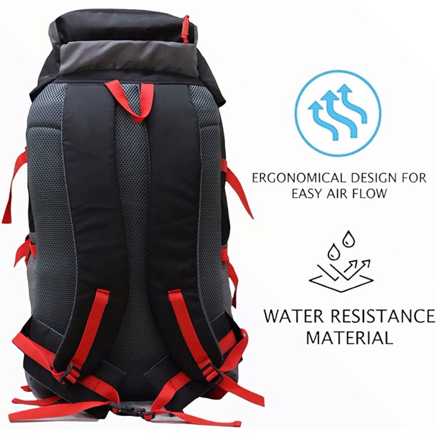 Hyper Adam 55 L Rucksack Hiking Backpack Trekking Bag Camping Bag Travel  Backpack Outdoor Sport Rucksack Bag With Rian - Walmart.ca