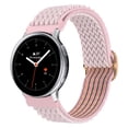 thumbnail image 3 of 3 correas de 20 mm compatibles con Samsung Galaxy Watch Active 2 (40 mm/44 mm)/Watch 3 41 mm/Watch 42 mm/Gear S2 Classic, correa deportiva de nailon, lila, 20 mm, 3 of 5