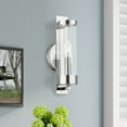 thumbnail image 3 of Livex Lighting Castleton 1 ADA Wall Sconce in Polished Chrome, 3 of 11